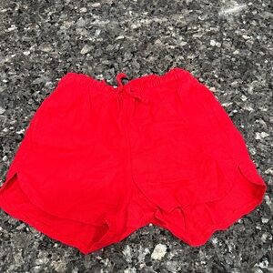 Old Navy Kids Bright Red Shorts